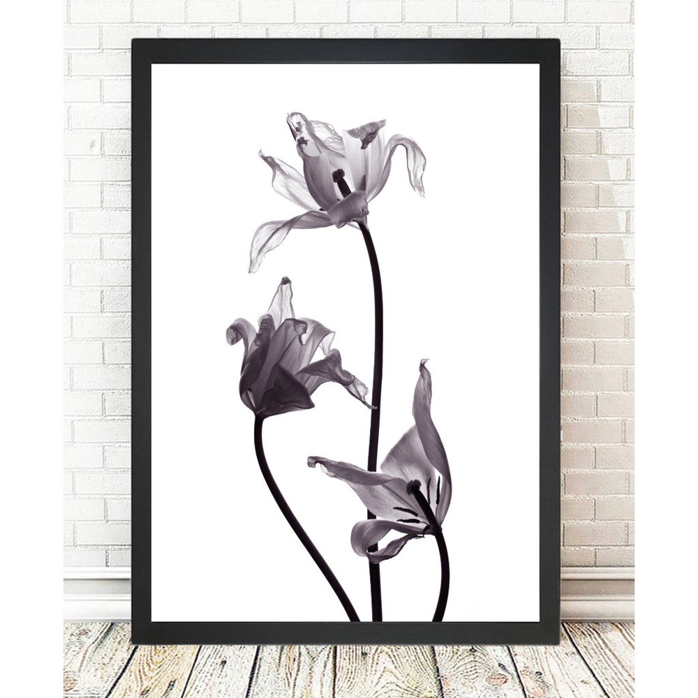 Set of 2 Picture Frames - Floral